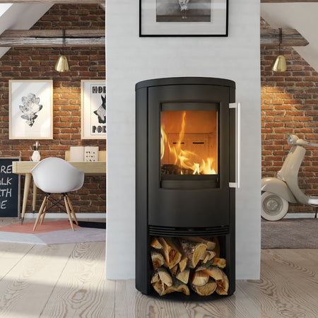 TermaTech | Kaminofen | TT21R | 5 kW | Stahl | schwarz