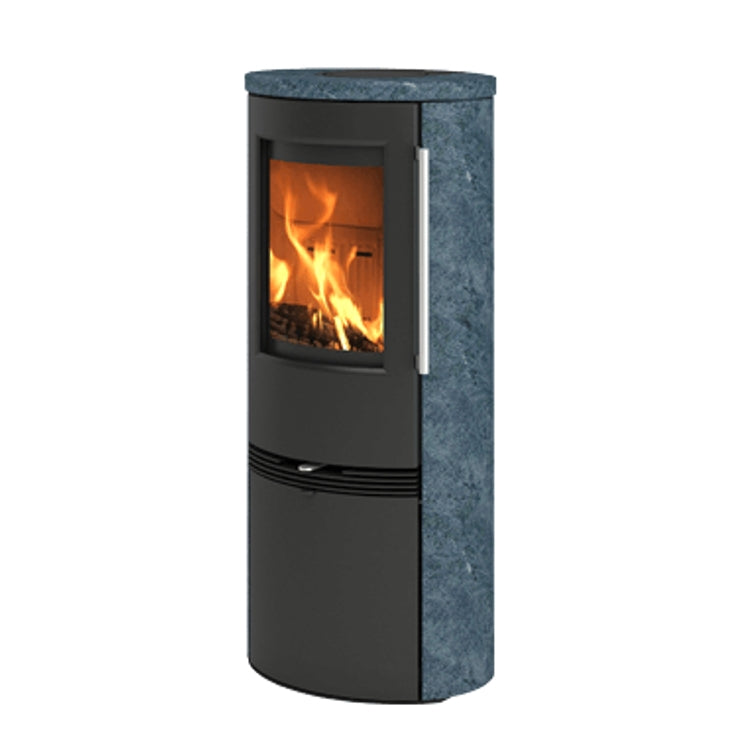 TermaTech | Kaminofen | TT21RHS | 5 kW | Speckstein | schwarz
