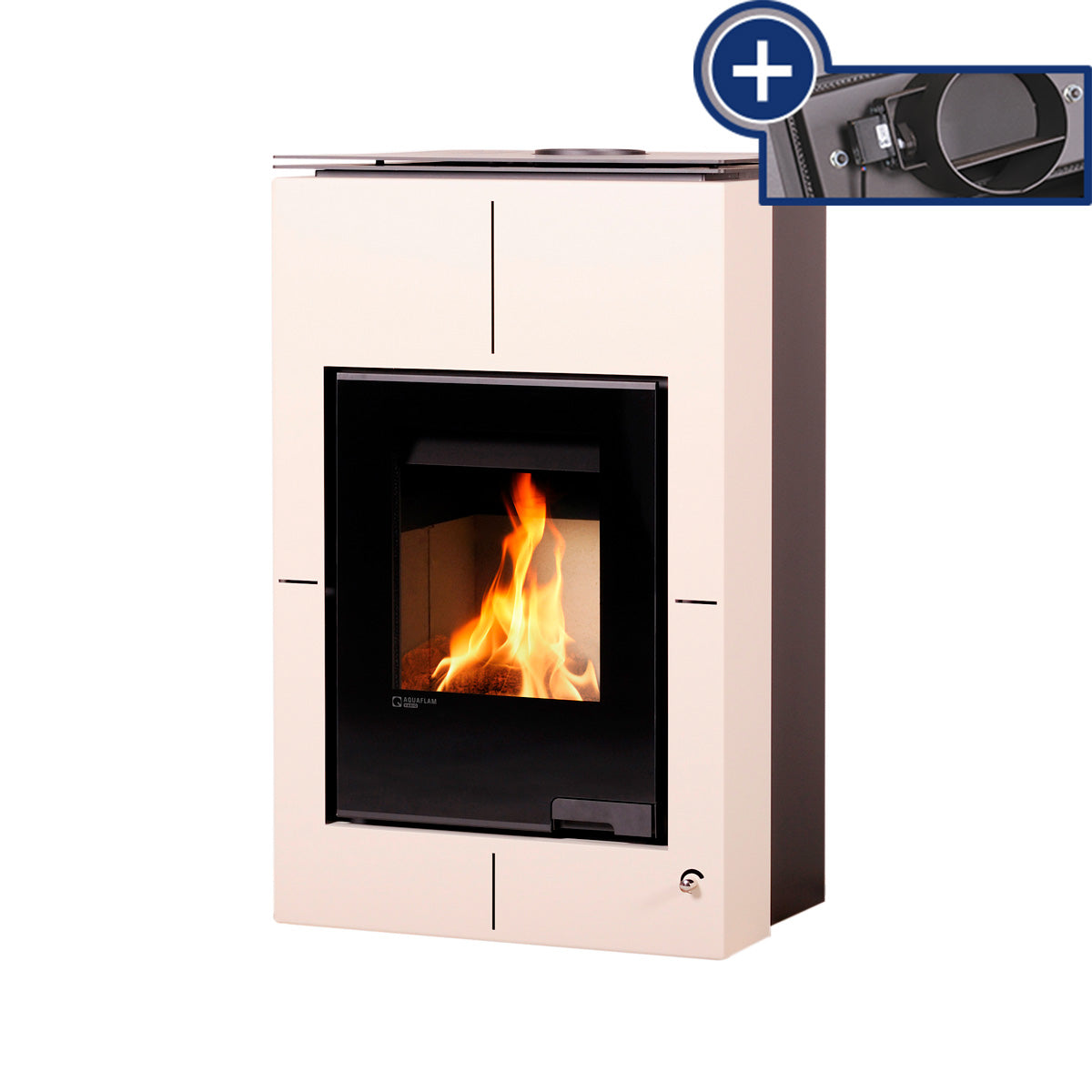 HS Flamingo | Kaminofen | Auquflam Verio | Saporo | 11 kW ➔ Klimaworld.com