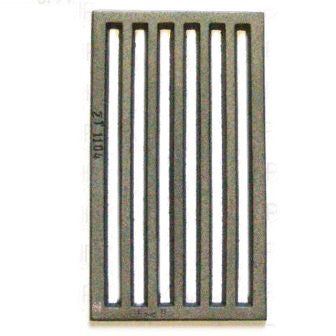 Tafelrost - Ofenrost Gussrost Kaminofenrost 130x235mm 