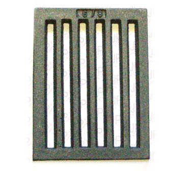 Tafelrost - Ofenrost Gussrost Kaminofenrost 158x209mm