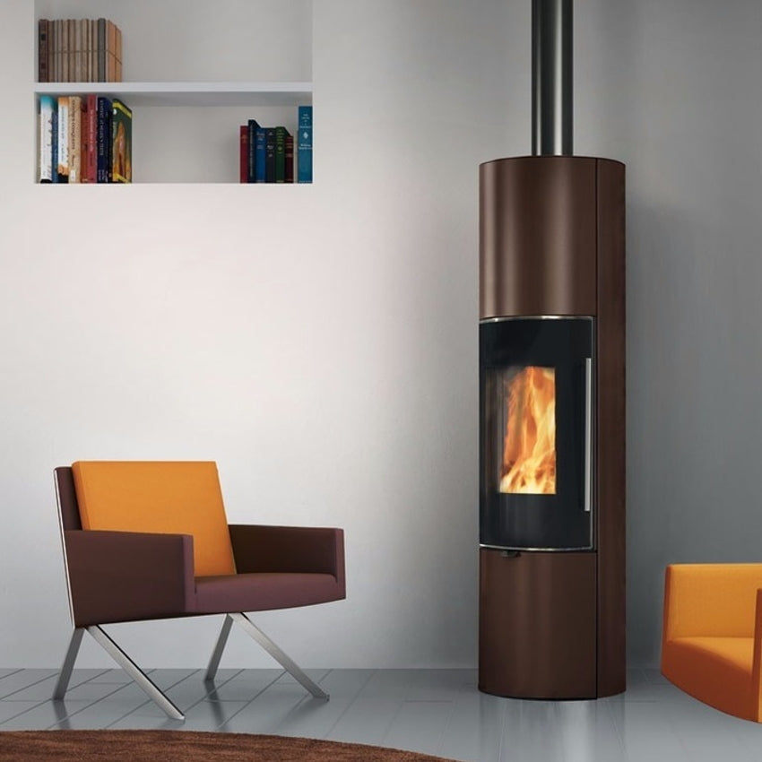 Edilkamin Tally 8 Up S Ambientebild bronze