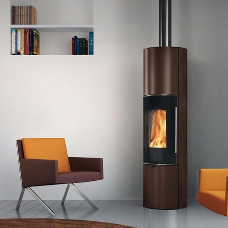 Edilkamin Tally 8 Up S Ambientebild bronze