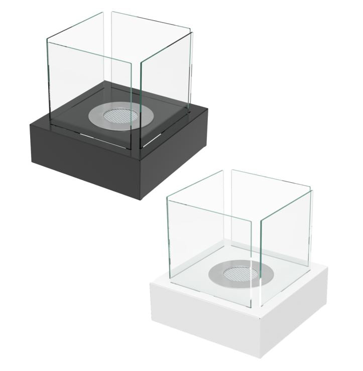 Kratki freistehender Biokamin / Tischkamin Tango 3 | mit Farbwahl ➔ Klimaworld.com