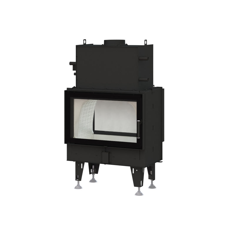 BeF Home Kamineineinsatz Twin 8 N Aquatic II |14,5 kW| Schwenktür 