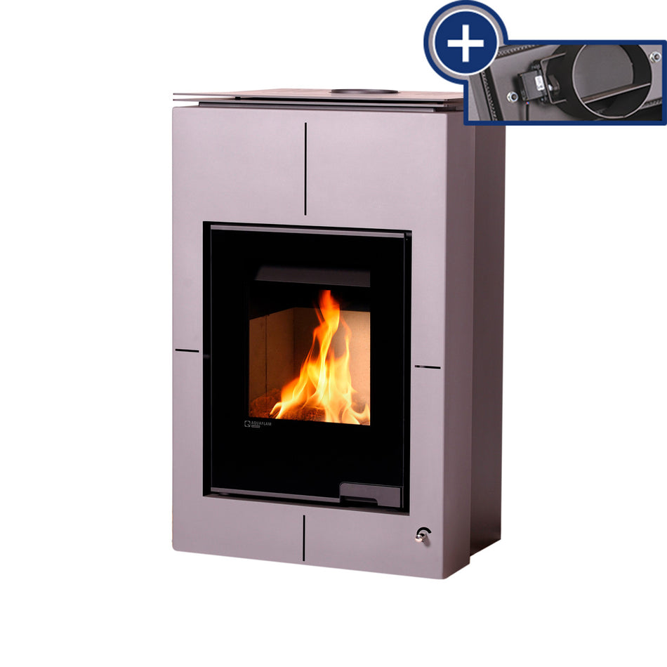 HS Flamingo | Kaminofen | Auquflam Verio | Saporo | 11 kW ➔ Klimaworld.com