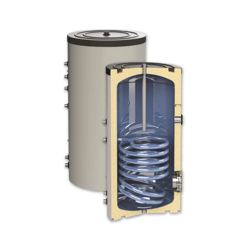 ThermoFlux Brauchwasserspeicher TBWS-R 120 Trinkwasser | 1 WT ➔ www.klimaworld.com
