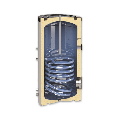 Im Querschnitt - ThermoFlux Brauchwasserspeicher TBWS-R 120 Trinkwasser | 1 WT