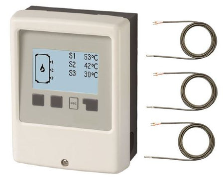 Sorel Brauchwasserregler Thermostat Controller | TC | mit 3 Fühler