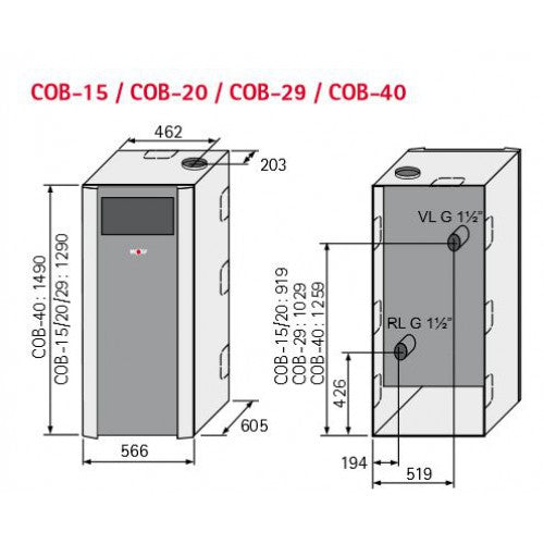 COB 40 kW