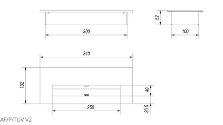 Technische Zeichnung - AF/P/TUV V2