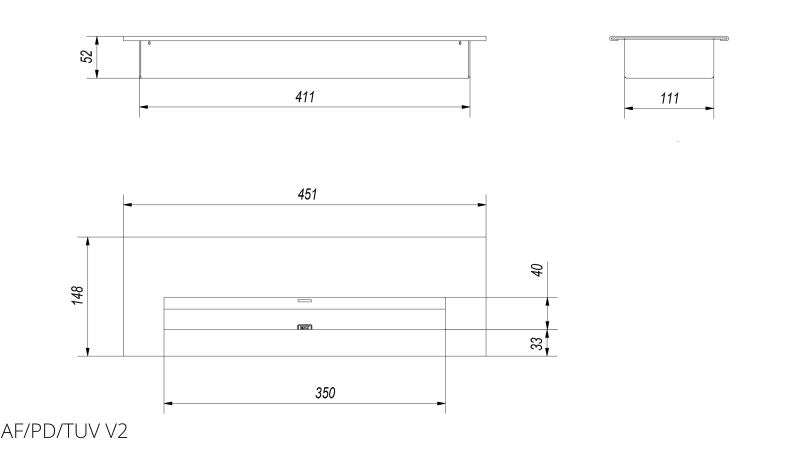 Technische Zeichnung - AF/PD/TUV V2