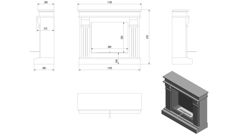 Technische Zeichnung - August