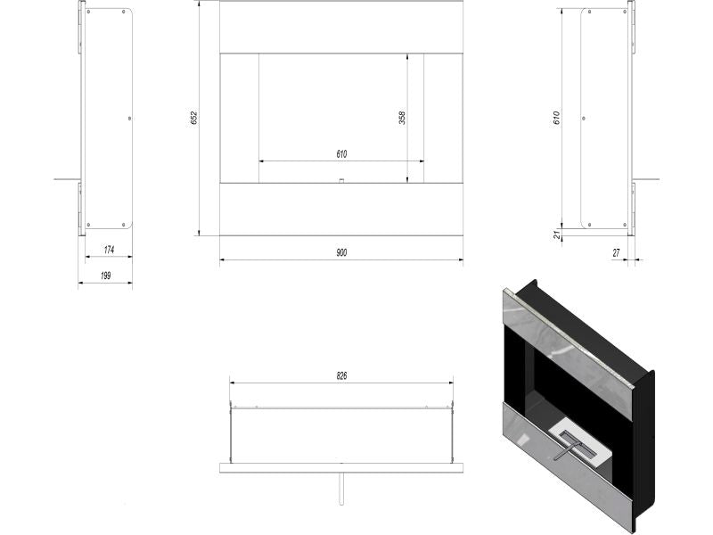 Technische Zeichnung - Bravo