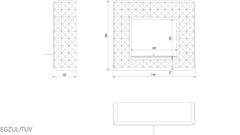 Technische Zeichnung - EGZUL/TUV