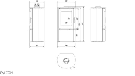 Technische Zeichnung - FALCON