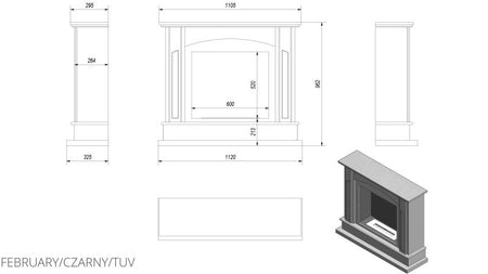 Technische Zeichnung - FEBRUARY/CZARNY/TUV