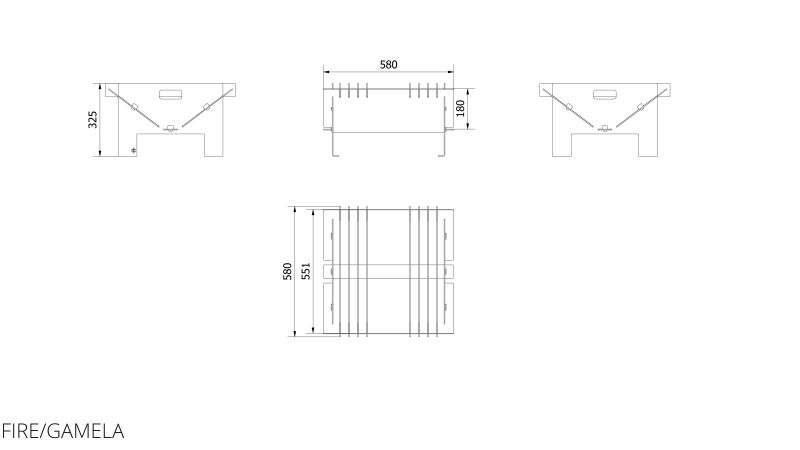 Technische Zeichnung - FIRE/GAMELA