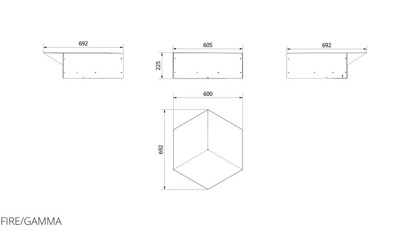 Technische Zeichnung - FIRE/GAMMA