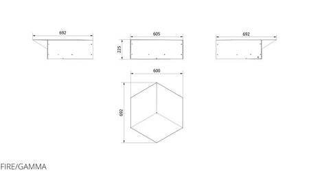 Technische Zeichnung - FIRE/GAMMA