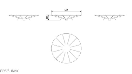 Technische Zeichnung - FIRE/SUNNY