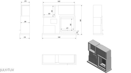 Technische Zeichnung - JULY/TUV