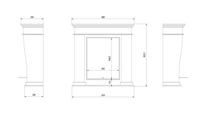 Technische Zeichnung - Jupiter