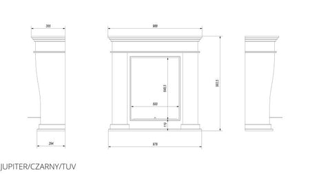 Technische Zeichnung - JUPITER/CZARNY/TUV
