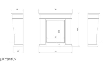 Technische Zeichnung - JUPITER/TUV