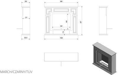 Technische Zeichnung - MARCH/CZARNY/TUV