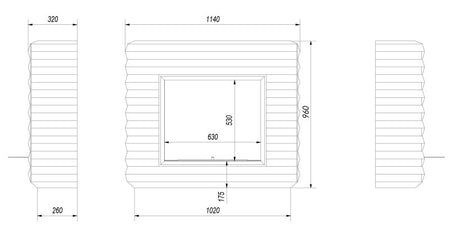 Technische Zeichnung - Pinus