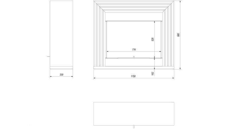 Technische Zeichnung - Planet