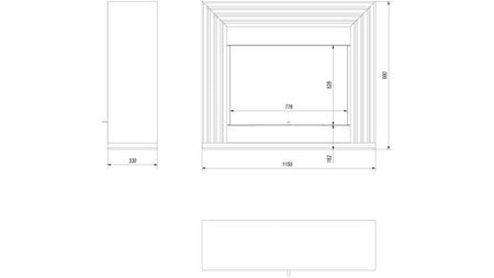 Technische Zeichnung - Planet
