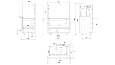 Technische Zeichnung - TFC10-HER \1