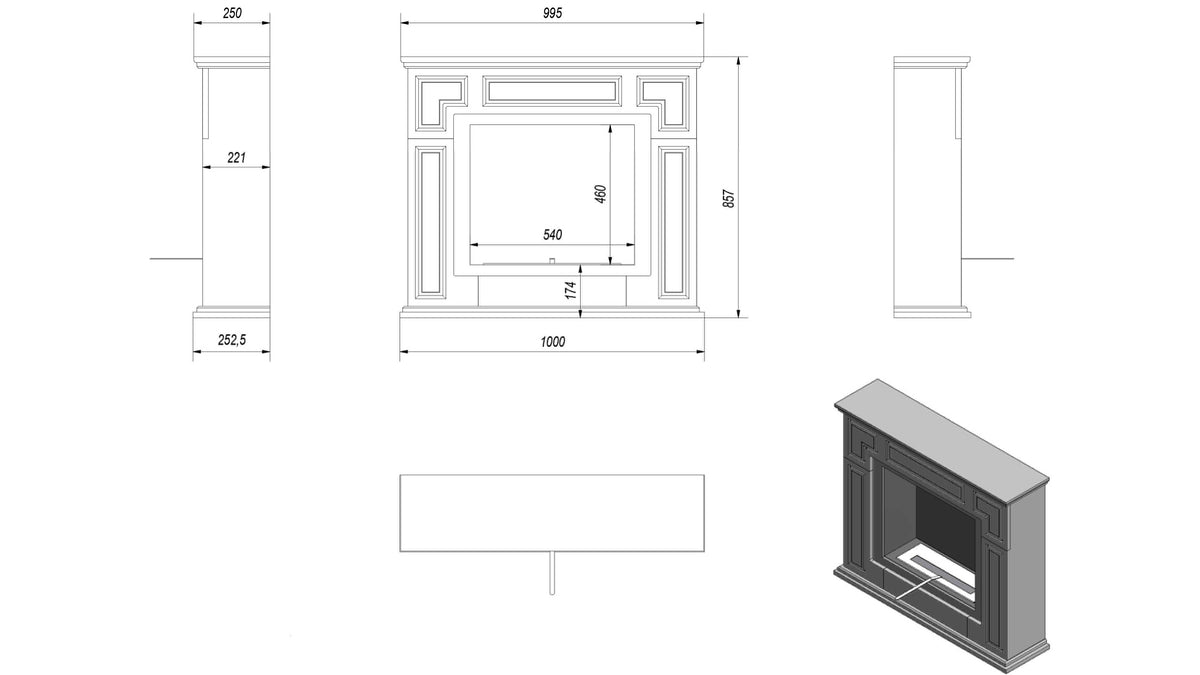 Technische Zeichnung - March