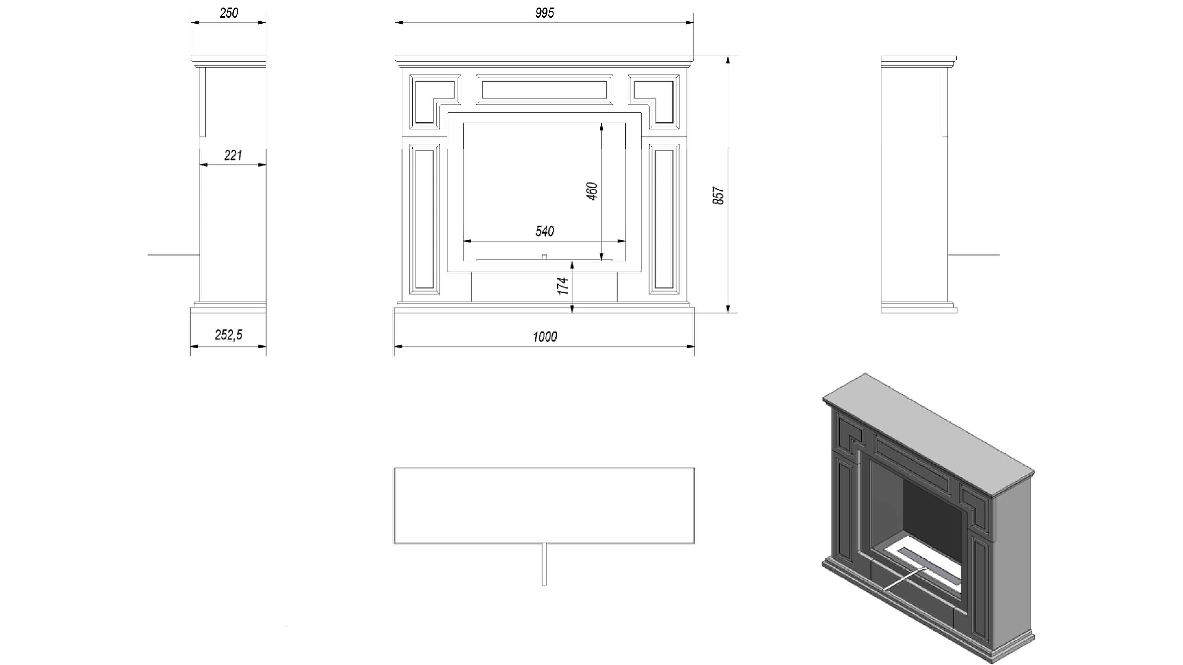 Technische Zeichnung - March