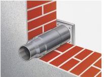 Helios Teleskop für Wanddurchführung Typ TMK125/150