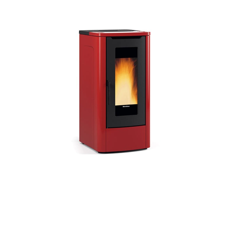 Extraflame Pelletofen Teorema Plus bordeaux