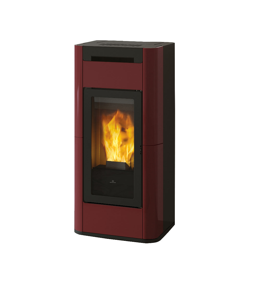 Edilkamin Tera H25 EVO Keramik bordeaux