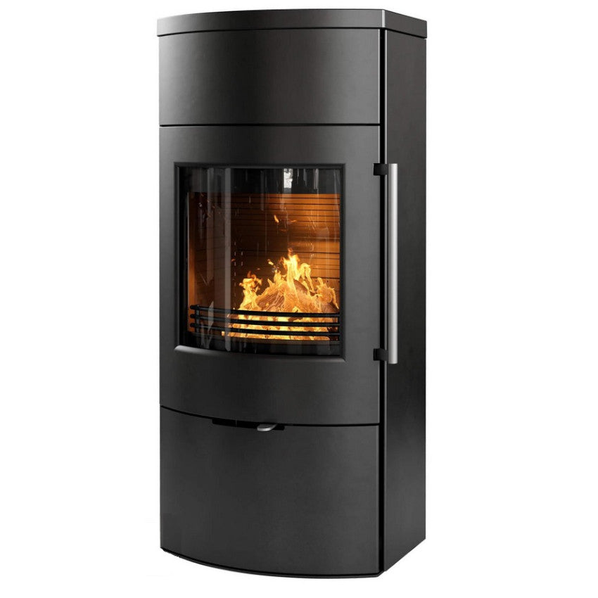 TermaTech Kaminofen TT80 aus Stahl schwarz | Klimaworld