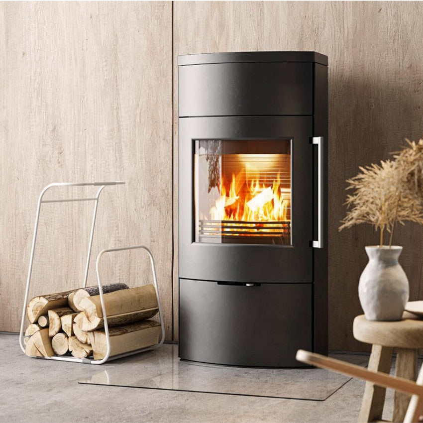 TermaTech Kaminofen TT80 aus Stahl schwarz | Klimaworld