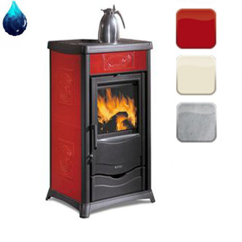 La Nordica Wasserführender Kaminofen TermoRosella Plus D.S.A 13,5kW Bordeaux 