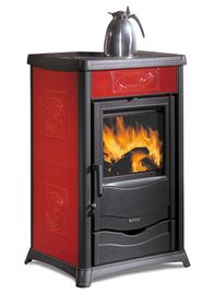 La Nordica Wasserführender Kaminofen TermoRosella Plus D.S.A 13,5kW Bordeaux 