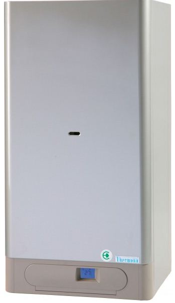 Raumluftunabhängige Gastherme Thermona Therm 20 TLXE.A mit 9 - 20 kW DACH-SET