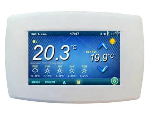 ThermoFlux digitaler Raumkorrektor CSK Touch optional Wi-Fi | klimaworld.com