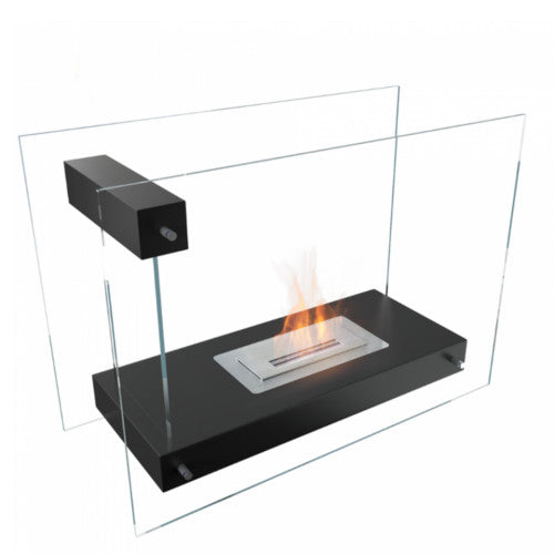 Kratki Biokamin Ethanolkamin Dekorativ-Tischkamin Linate schwarz TÜV 