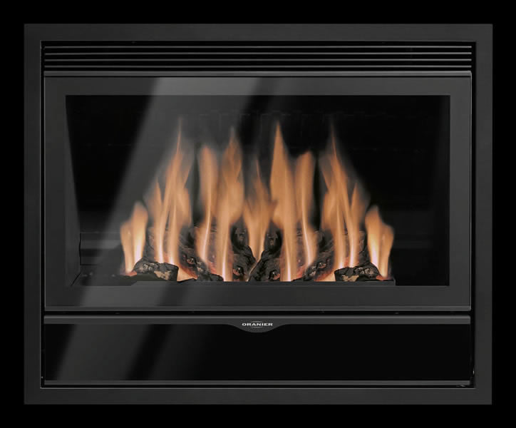 ORANIER | Elegance 8,9 kW | Erdgaskamin Einbau-Modul