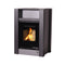 Aquaflam Vario Lend | wasserführender Kaminofen | 11/7kW | grau