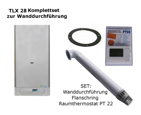 Gastherme Therm 28 TLX mit 13 - 28 kW WAND-SET 