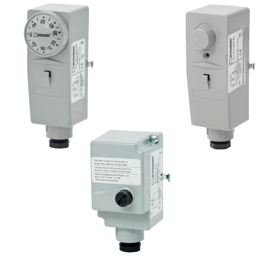 ESBE TSA100 Serie Anlegethermostate